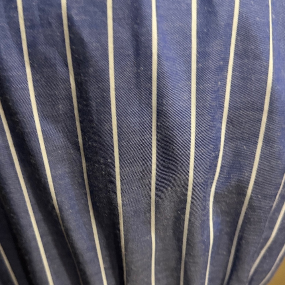 Urban Outfitters Blue and White Striped Maxi Dress - Picture 6 of 7